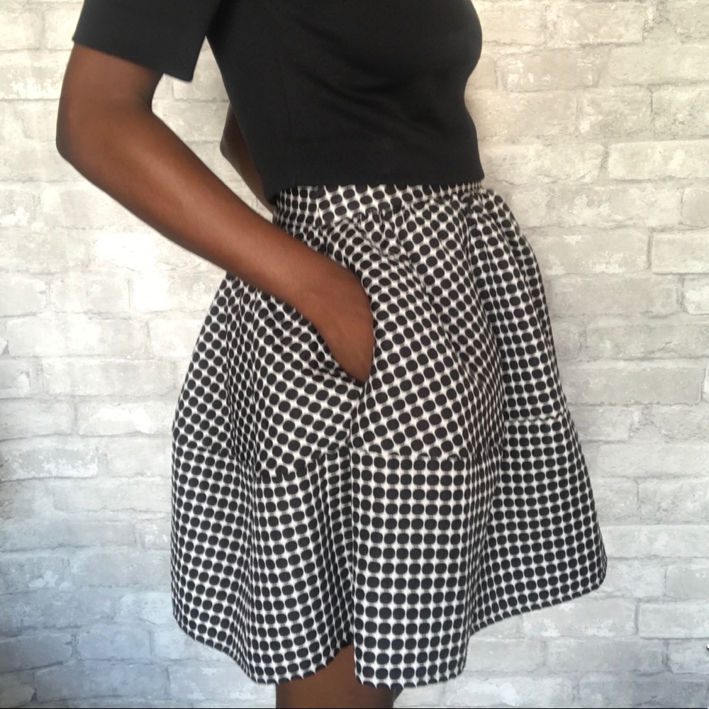 EXPRESS | High Waisted Pleated Mini Skirt